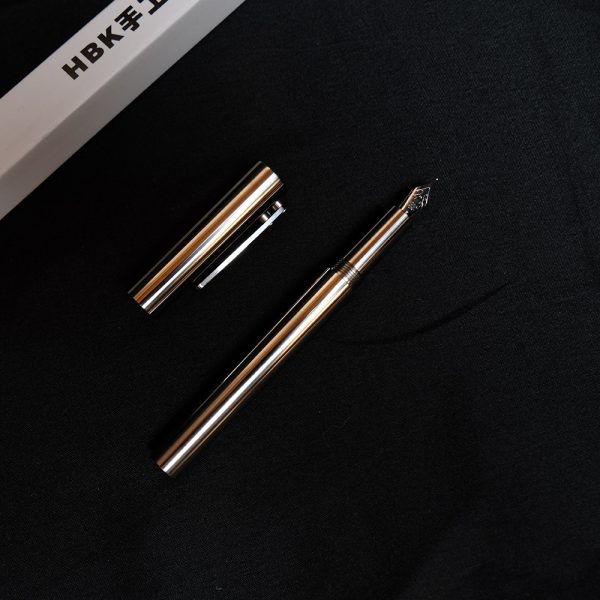 最高級 手作り 316ステンレス製 万年筆 75g重厚感 F – HBK手工房